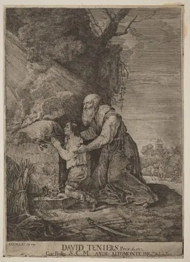 Sacrifice of Isaac, by Andreas Altomonte