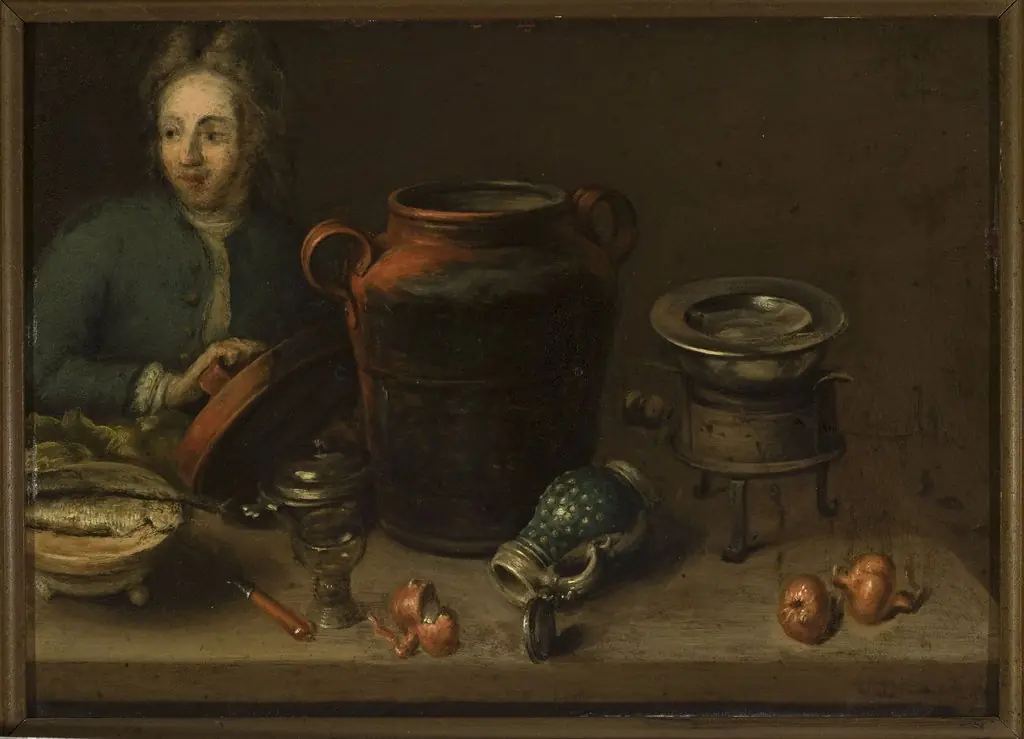 Man in the kitchen, by Andreas Heldt