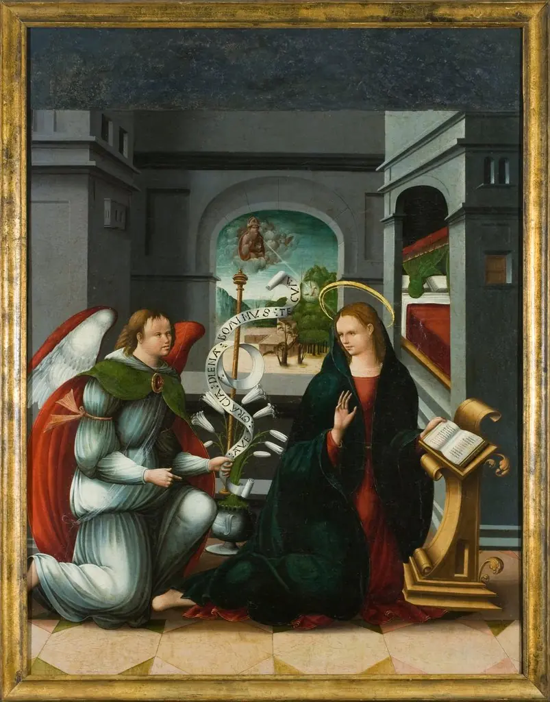 Annunciation, by Andrés de Melgar