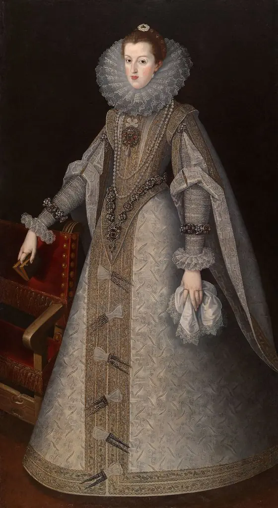Queen Margaret of Spain, by Andrés López Polanco