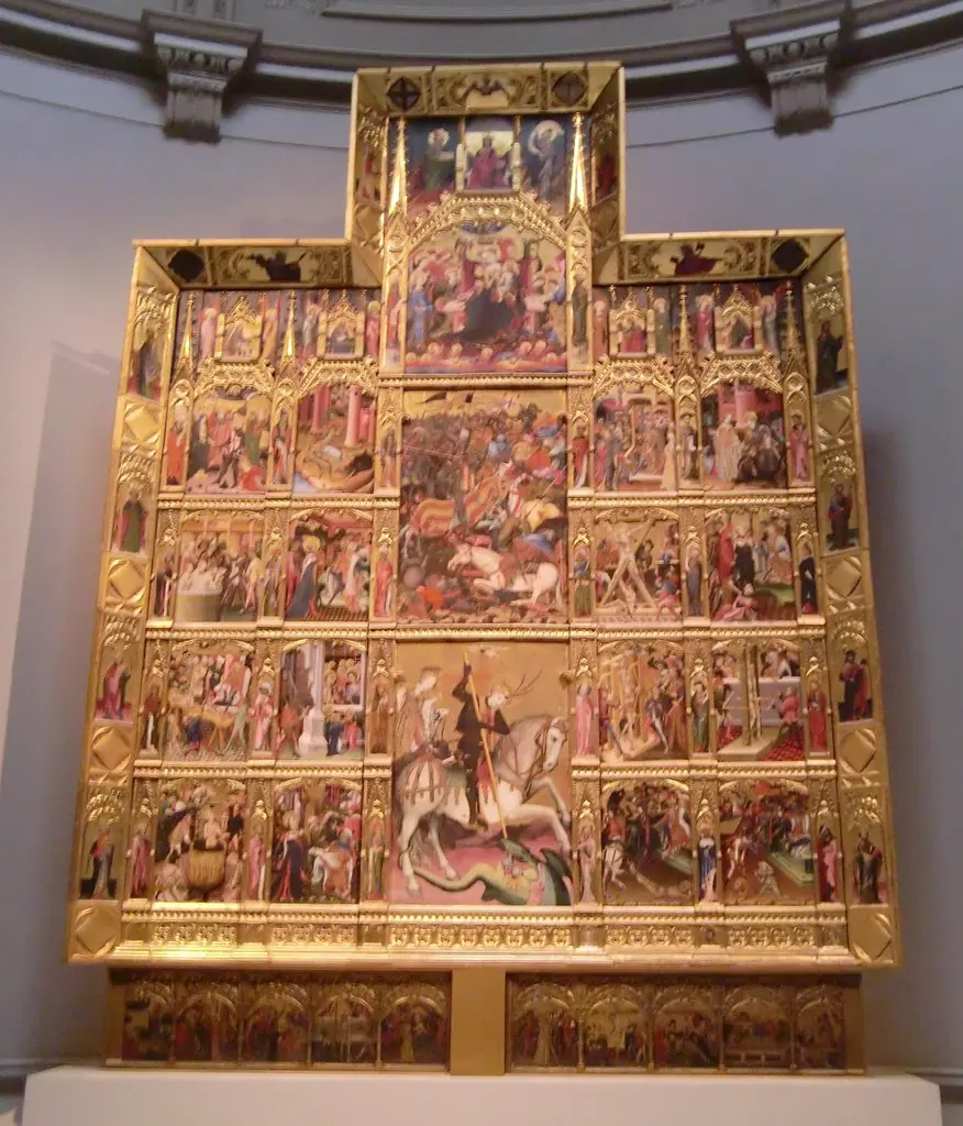 Altarpiece of Saint George, by Andrés Marzal de Sas