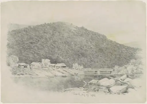 Cheat River, by Andrew Fisher Bunner