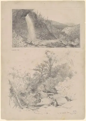 Kaatskill Fall; and In the Kaatskill Clove, by Andrew Fisher Bunner