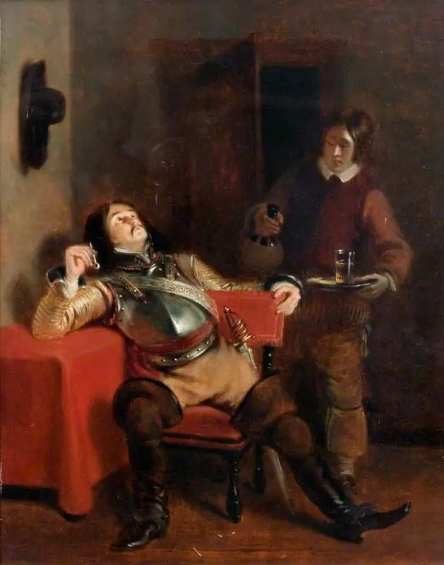 A Man Smoking, by Andrew Geddes
