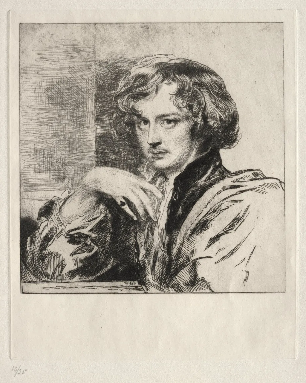Van Dyck, by Andrew Geddes, 1823