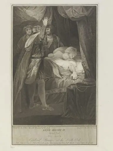 Cardinal Beaufort's Bedchamber, by Andrew Gray