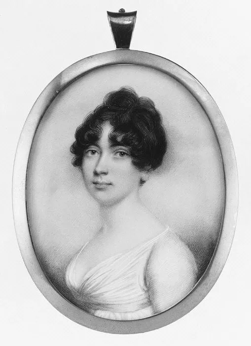 Elizabeth Bushby, by Andrew Plimer, ivory, 1804