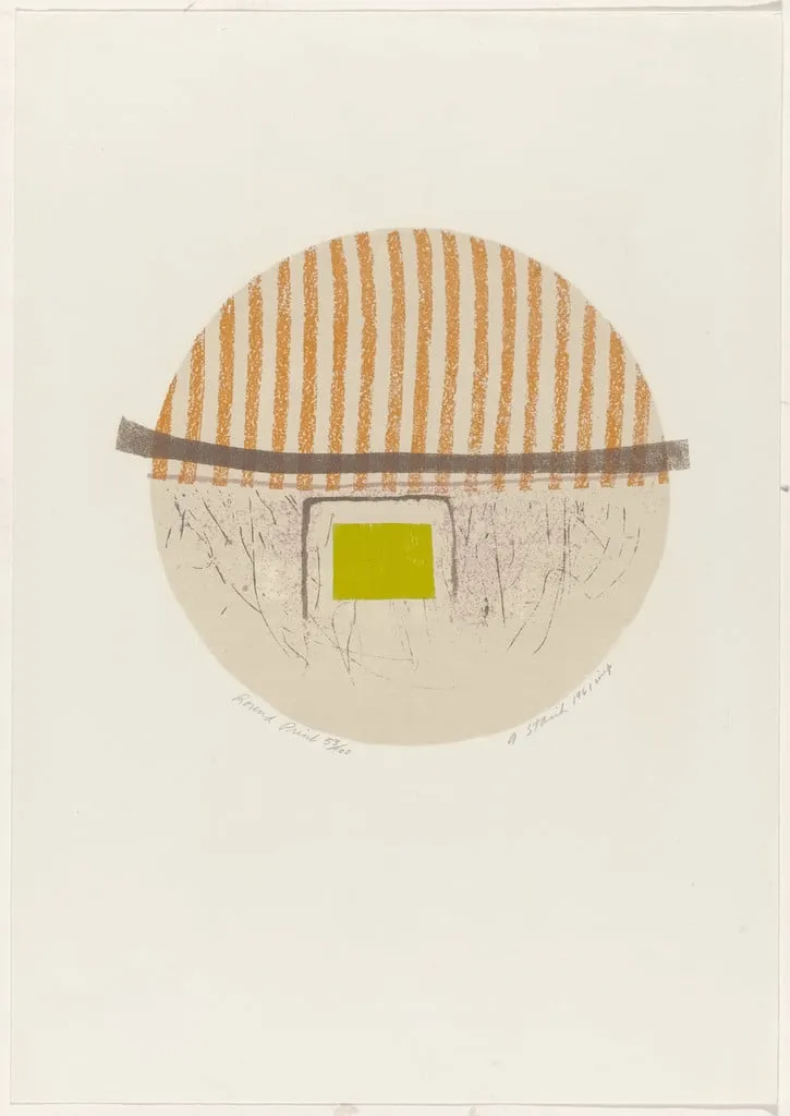 Untitled, by Andrew Stasik, ink, 1961