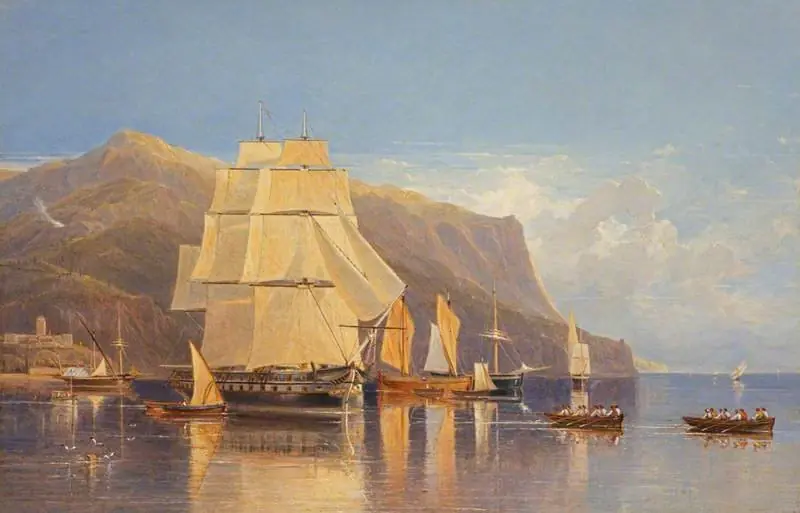 Off Porto Fino, by Andrew Wilson