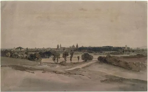 Oxford from a distance, by Andrew Wilson