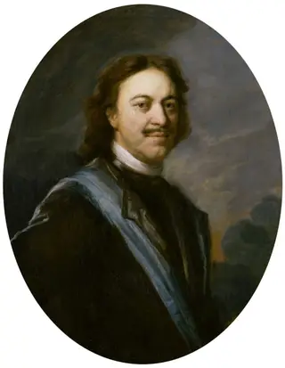 Porträt des Peter the Great (1672-1725), by Andrey Matveyev