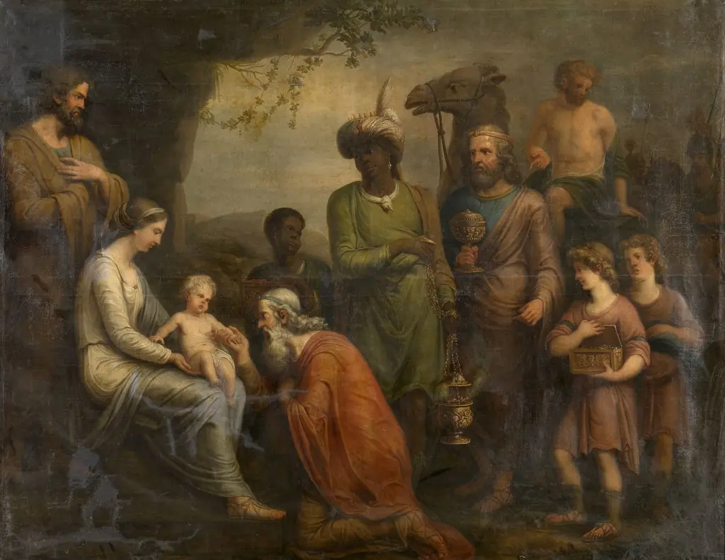 Adoration of the Magi, by Andries Cornelis Lens