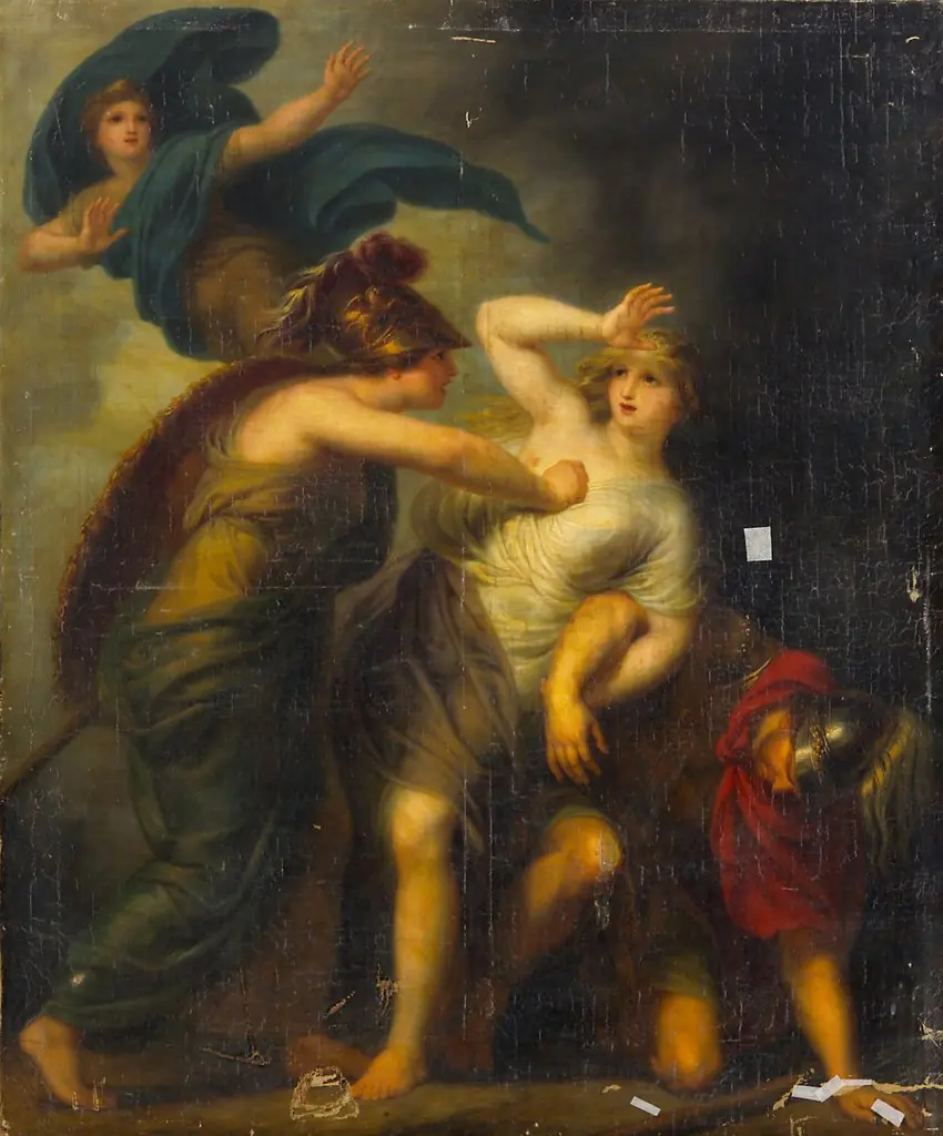 Mars, Minerva and Venus, by Andries Cornelis Lens
