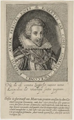 Robert Carr, Earl of Somerset, by Andries Jacobsz Stock