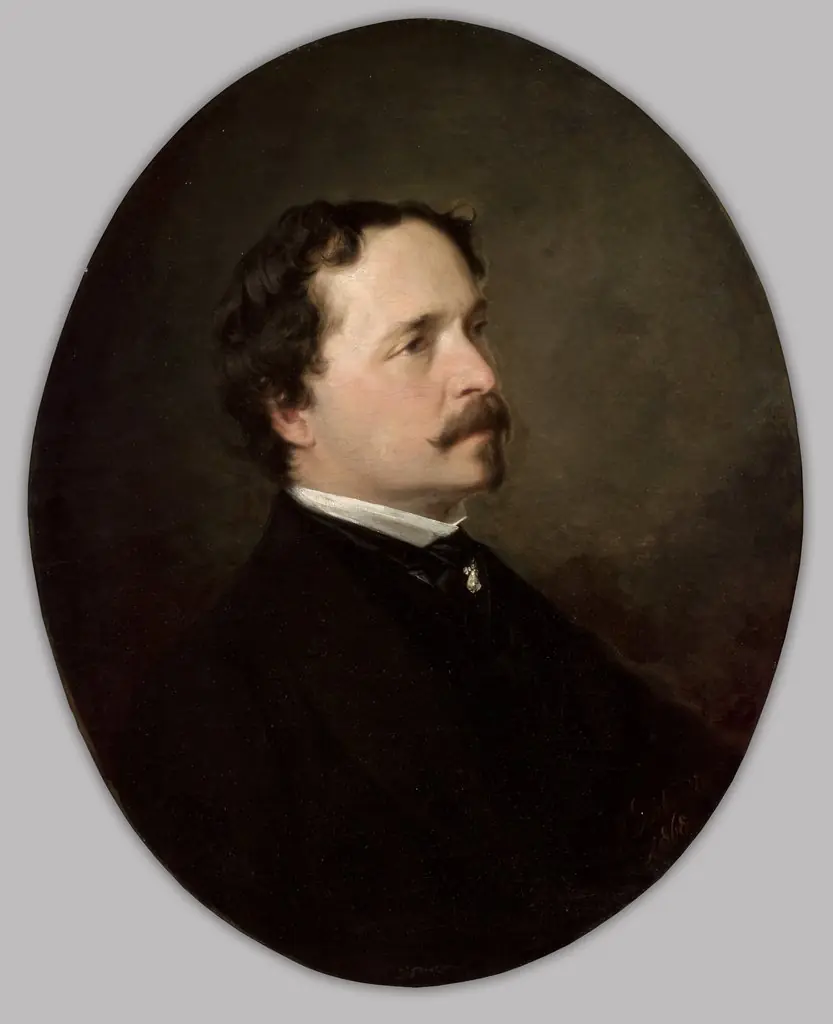 Portrait of Kornel Ujejski, by Andrzej Grabowski