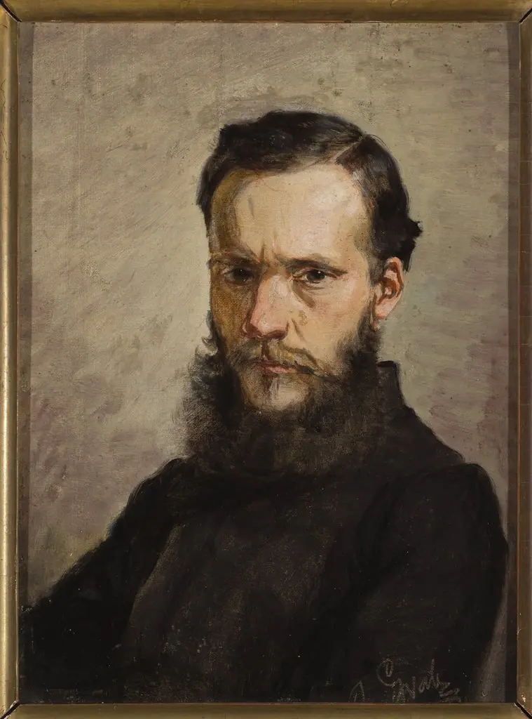 Portrait of Piotr Kozakiewicz, by Andrzej Grabowski