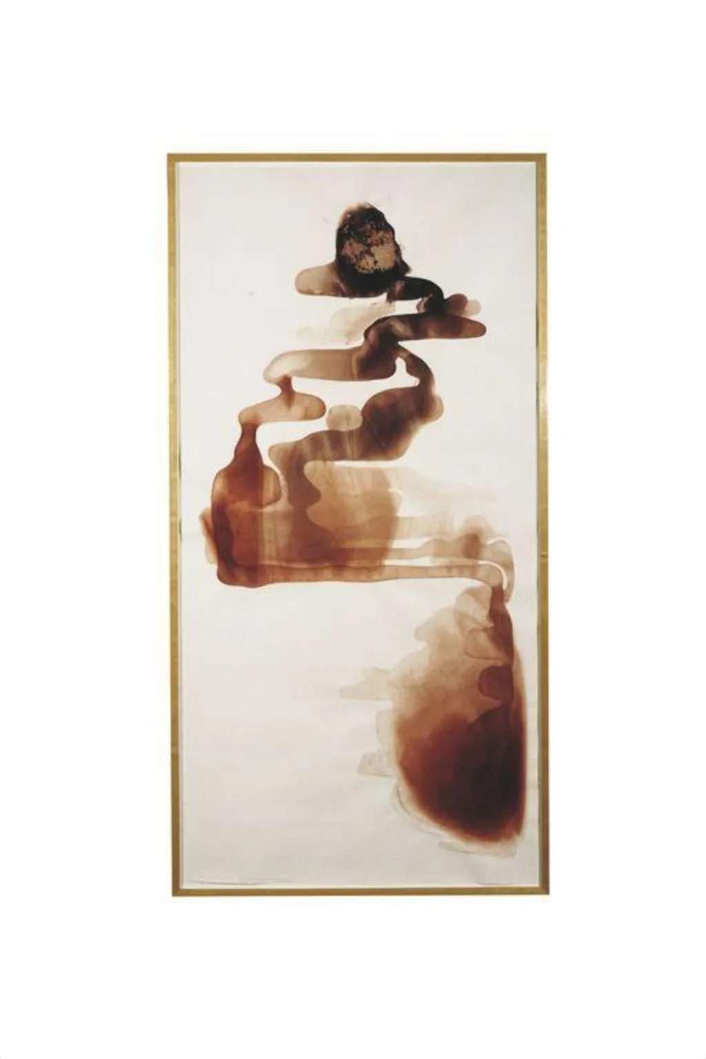 Source of Scaur, by Andy Goldsworthy, watercolor, 1992