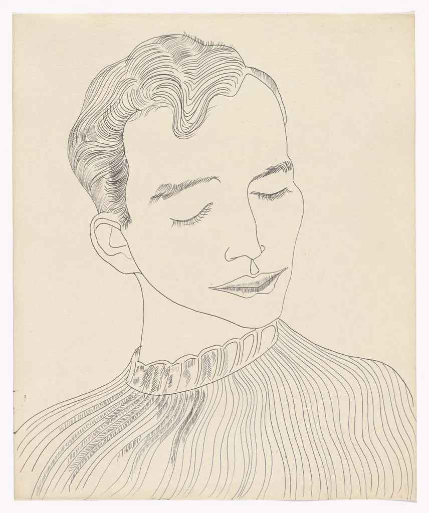 Untitled, by Andy Warhol, 1957