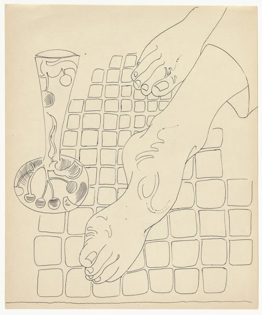 Untitled, by Andy Warhol, 1958