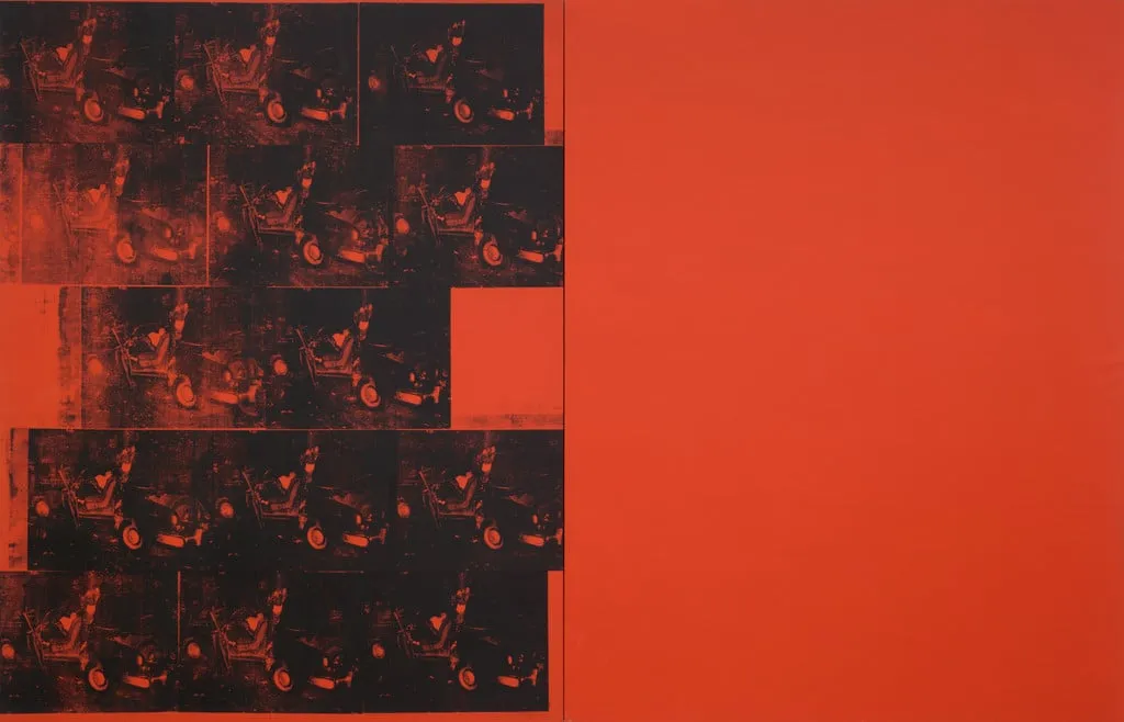 Untitled, by Andy Warhol, acrylic, 1963