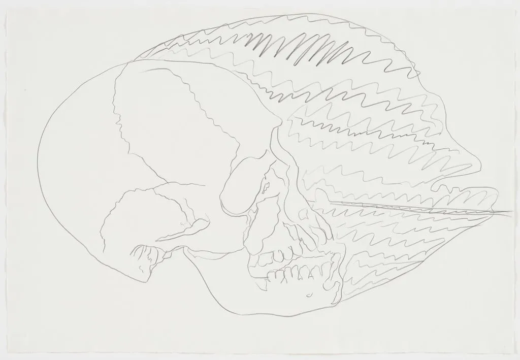 Untitled, by Andy Warhol, graphite, 1976