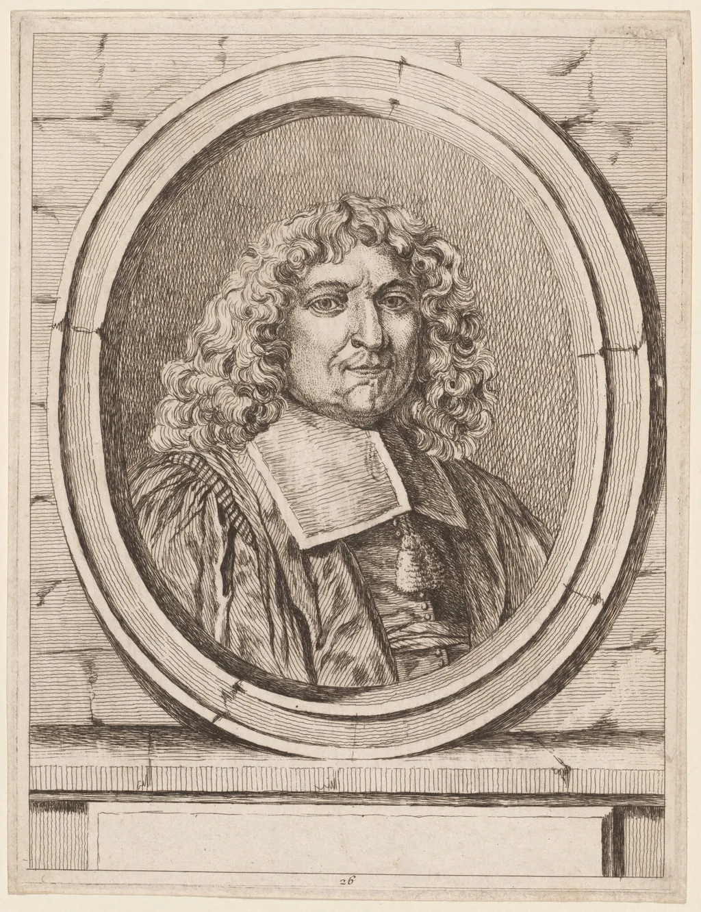Louis Boucherat, Chancelier, Garde des Sceaux de France, by Ange-Laurent de Lalive de Jully, ink, 1764