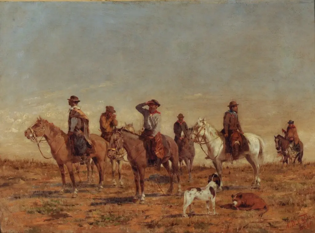 Cowboys, by Ángel della Valle