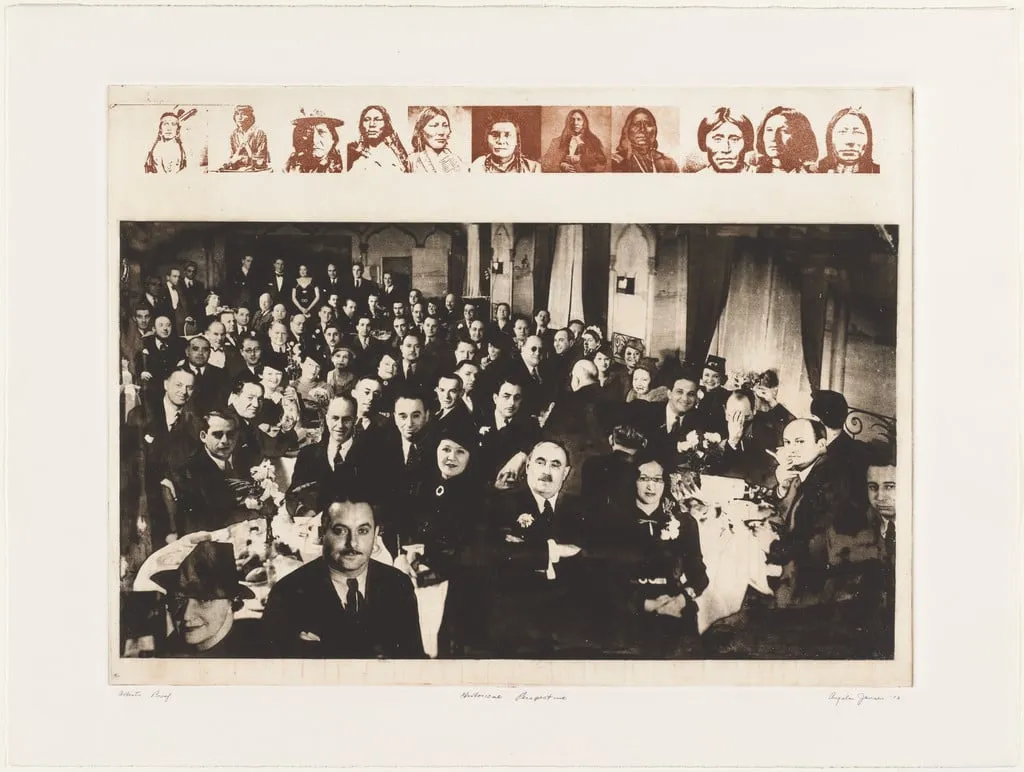 Untitled, by Angela Jansen, ink, 1972