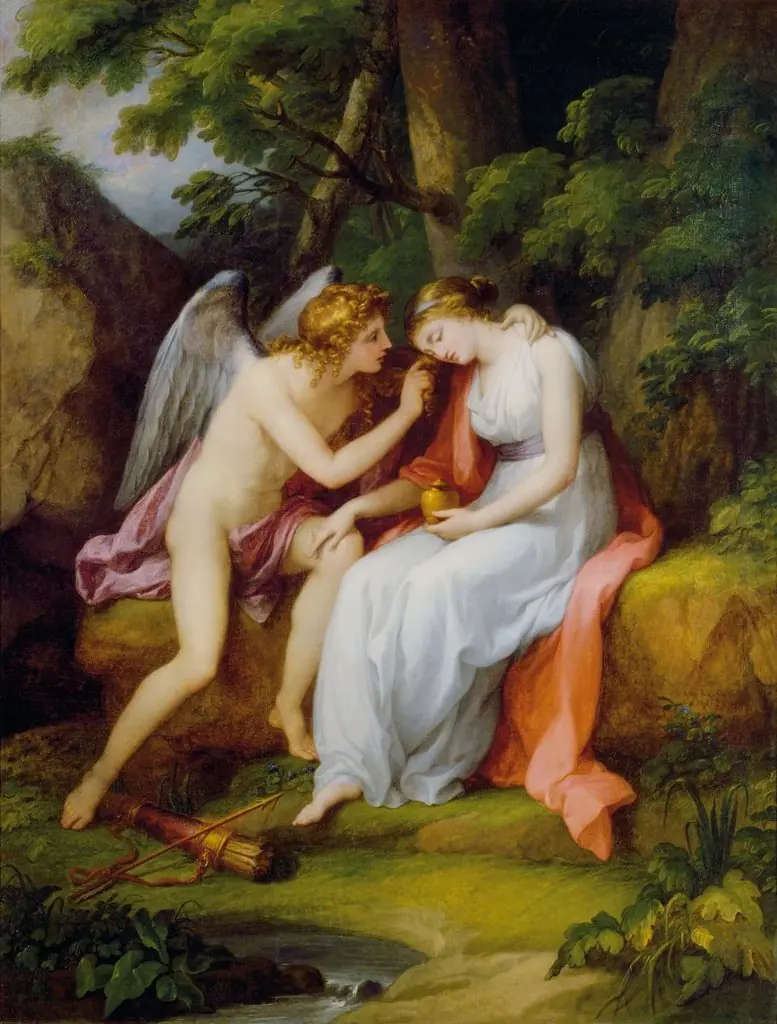 Amor und Psyche, by Angelica Kauffmann