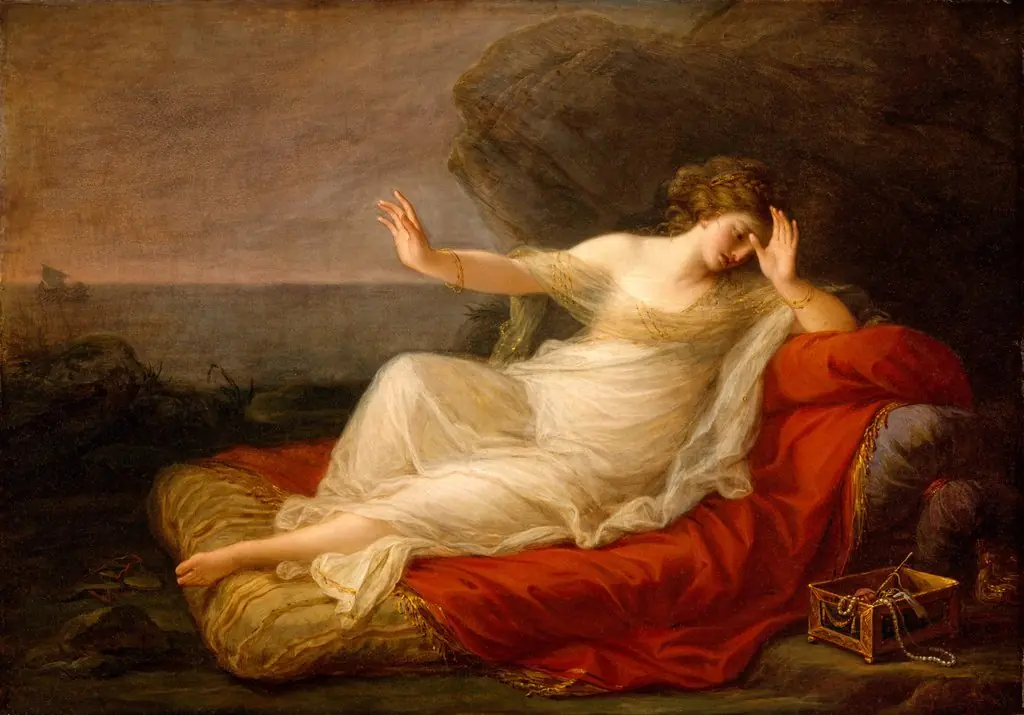 Ariadne Abandoned by Theseus, by Angelica Kauffmann