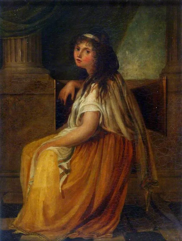 Emma Hart (1761–1815), Lady Hamilton, by Angelica Kauffmann, oil, 1798
