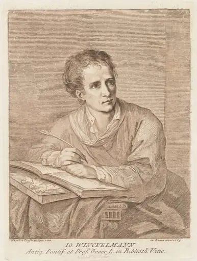 Johann Winckelmann, by Angelica Kauffmann