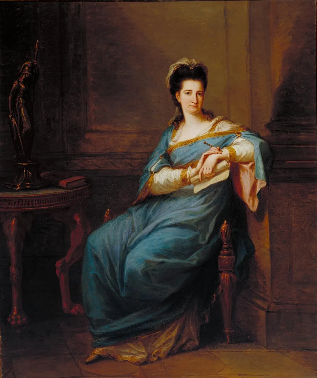 Portrait of a Lady, by Angelica Kauffmann, unspecified, 1775