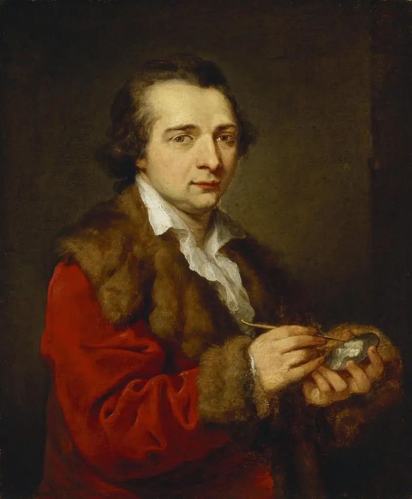 Portrait of Karl Leberecht (?), by Angelica Kauffmann