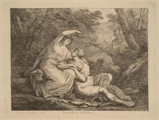 Rinaldo and Armida, by Angelica Kauffmann
