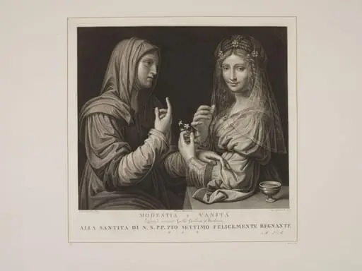 Modesty and Vanity, by Angelo Campanella