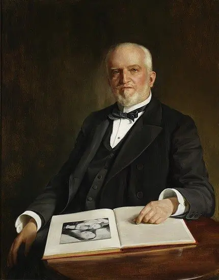 Portrait of Cyprian Lachnicki, by Aniela Poraj-Biernacka