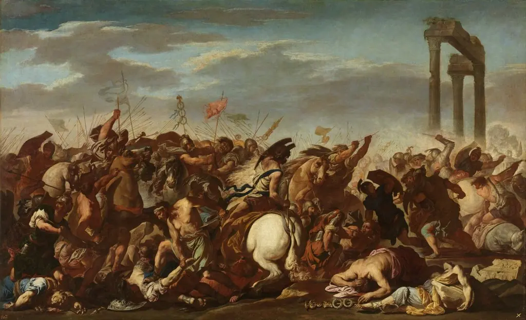 Batalla, by Aniello Falcone