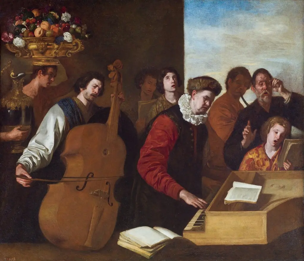The Concert, by Aniello Falcone