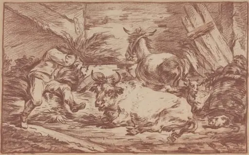 Animals in a Stable