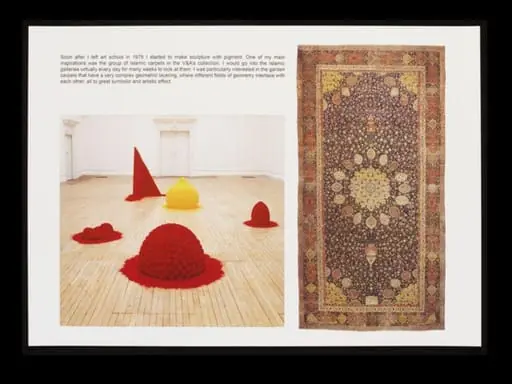 Contribution to V&A's 150th anniversary album, by Anish Kapoor