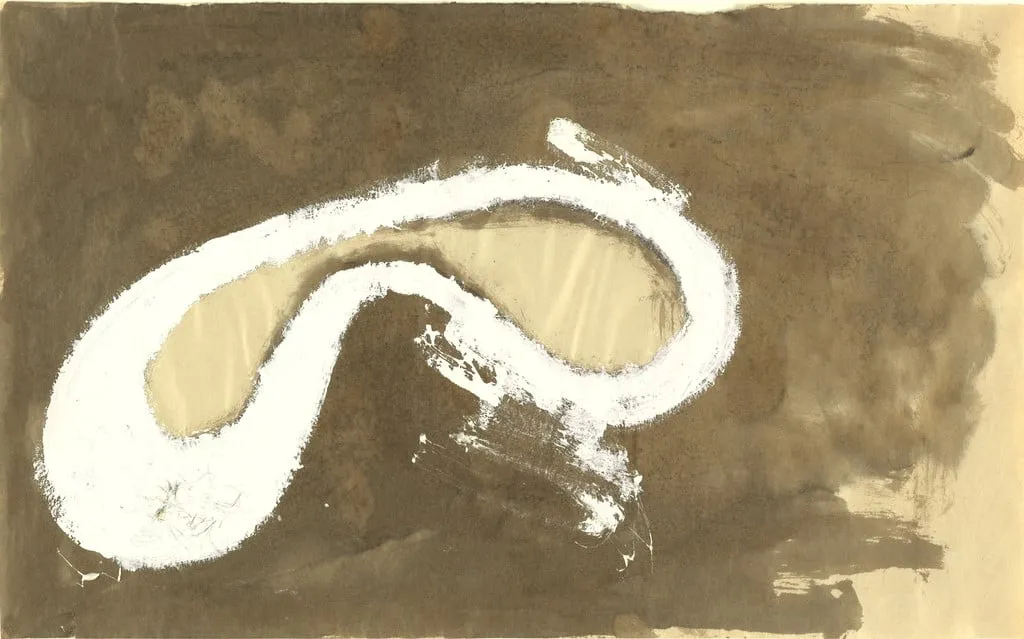 Untitled, by Anish Kapoor, gouache, 1985