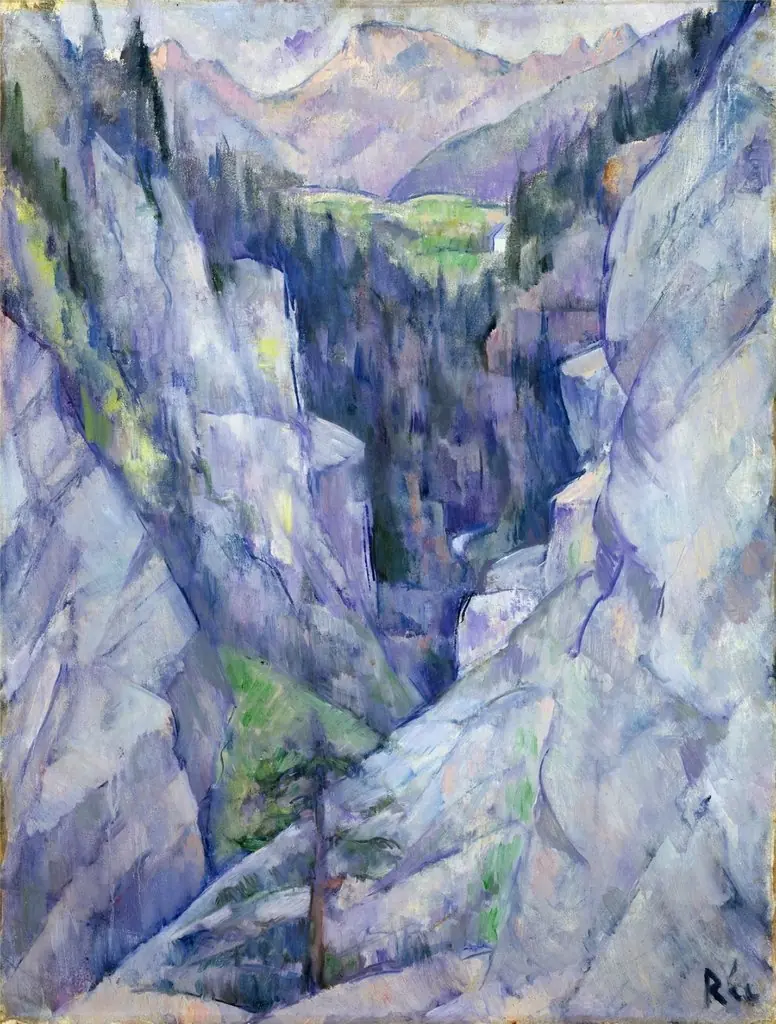 Ravine at Pians, by Anita Rée