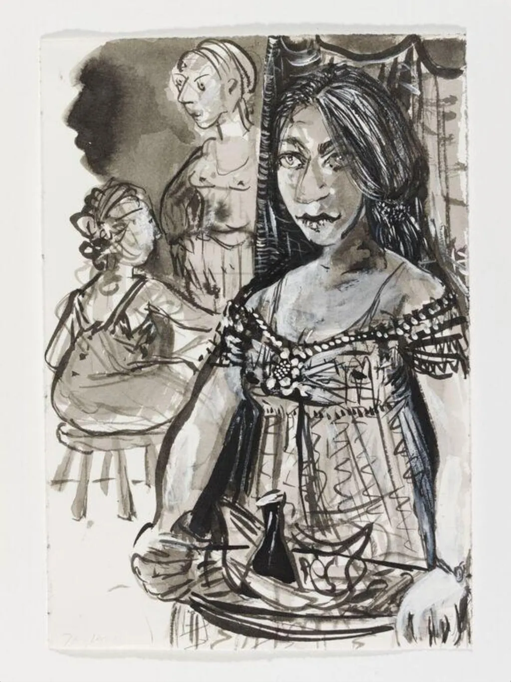 Preparations (Serving the Philtre), by Anita Taylor, 2005