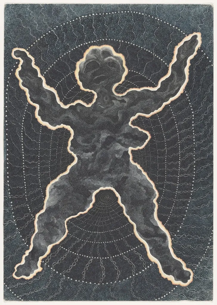 Untitled, by Ann Leda Shapiro, watercolor, 1976
