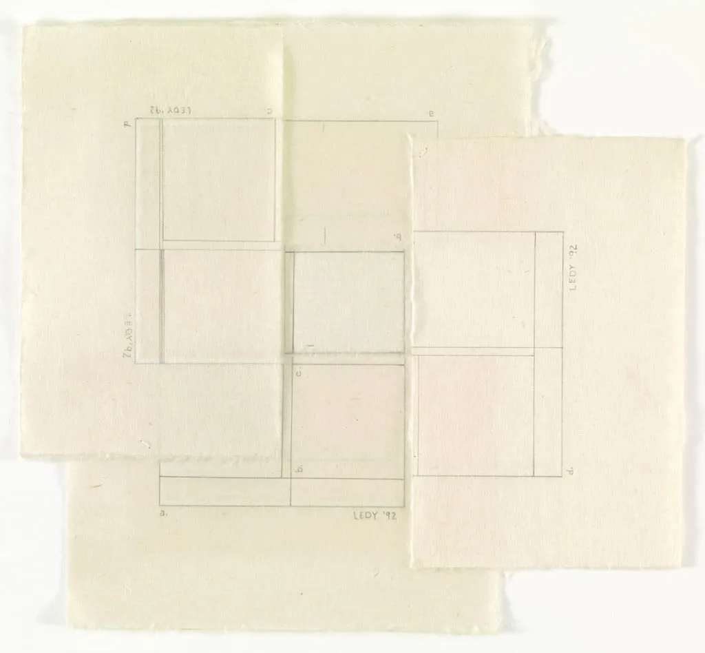 Untitled, by Ann Ledy, graphite, 1992