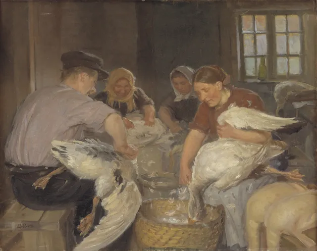 Plucking the Geese — Skagen Painters