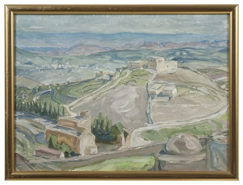 Study from Gethsemane, by Anna Boberg, unspecified, 1921
