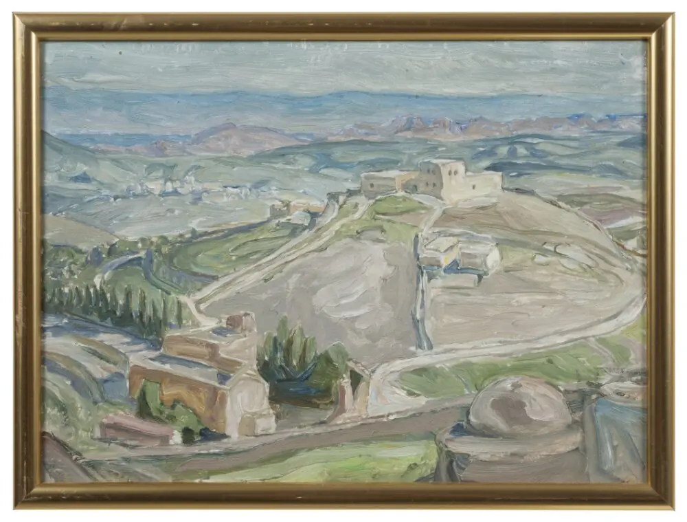 Study from Gethsemane, by Anna Boberg