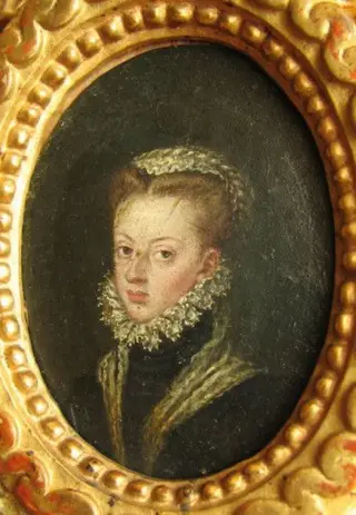 Anna de Austria, a IV-a soție a lui Felipe II, regele Spaniei